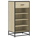 skoreol 48x38x97,5 cm konstrueret træ sonoma-eg