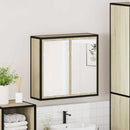 spejlskab til badeværelset Sonoma eg 65x20x60 cm konstrueret træ