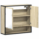 spejlskab til badeværelset Sonoma eg 65x20x60 cm konstrueret træ