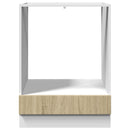 ovnskab 60x46x81,5 cm konstrueret træ sonoma-eg