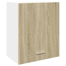 vægmonteret skab "Lyon" Sonoma Eg 50x31x60 cm konstrueret træ