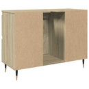 badeværelsesskab 80x33x60 cm konstrueret træ sonoma-eg