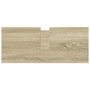 badeværelsesskab 80x33x60 cm konstrueret træ sonoma-eg