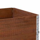 pallerammer 3 stk. 80x60 cm massivt fyrretræ brun