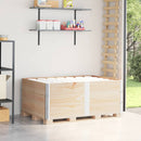 pallerammer 3 stk. 150x100 cm massivt fyrretræ