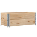 plantekasse 100x50 cm massivt fyrretræ
