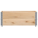 plantekasse 100x50 cm massivt fyrretræ