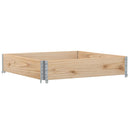 plantekasse 100x100 cm massivt fyrretræ