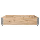 plantekasse 100x100 cm massivt fyrretræ