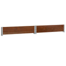 plantekasse 100x100 cm massivt fyrretræ brun