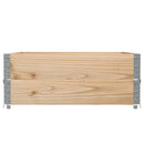 plantekasse 100x100 cm massivt fyrretræ