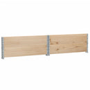 plantekasse 100x100 cm massivt fyrretræ