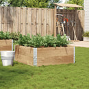 plantekasse 100x100 cm massivt fyrretræ