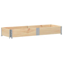 plantekasse 150x50 cm massivt fyrretræ