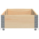 plantekasse 150x50 cm massivt fyrretræ