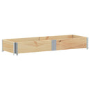 plantekasse 150x50 cm massivt fyrretræ