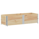 plantekasse 150x50 cm massivt fyrretræ