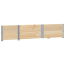 plantekasse 150x50 cm massivt fyrretræ