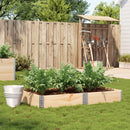 plantekasse 150x100 cm massivt fyrretræ