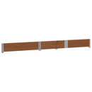 plantekasse 150x100 cm massivt fyrretræ brun