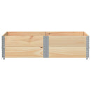 plantekasse 150x100 cm massivt fyrretræ