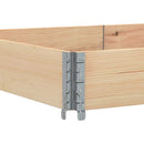 plantekasse 150x100 cm massivt fyrretræ