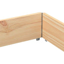 plantekasse 150x100 cm massivt fyrretræ