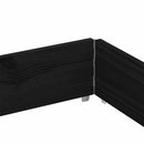 plantekasse 150x100 cm massivt fyrretræ sort
