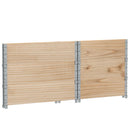 plantekasse 80x60 cm massivt fyrretræ