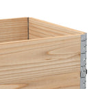 plantekasse 80x60 cm massivt fyrretræ