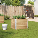 plantekasse 80x60 cm massivt fyrretræ
