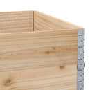 plantekasse 120x80 cm massivt fyrretræ