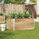 plantekasse 120x80 cm massivt fyrretræ
