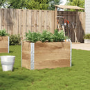 plantekasse 100x50 cm massivt fyrretræ