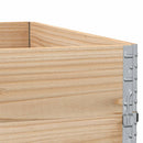 plantekasse 100x100 cm massivt fyrretræ