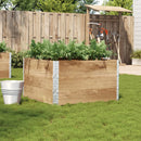 plantekasse 100x100 cm massivt fyrretræ