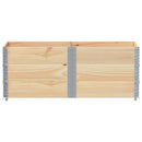plantekasse 150x50 cm massivt fyrretræ