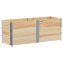 plantekasse 150x50 cm massivt fyrretræ