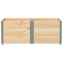 plantekasse 150x100 cm massivt fyrretræ