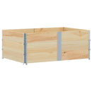 plantekasse 150x100 cm massivt fyrretræ