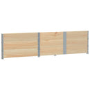 plantekasse 150x100 cm massivt fyrretræ