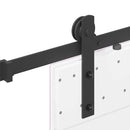 skinnesæt til skydedør 152 cm stål sort