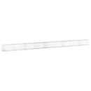 gabionkurv med cover 900x50x50 cm galvaniseret jern