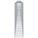 gabionkurv med cover 900x50x200 cm galvaniseret jern
