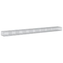 gabionkurv med cover 900x100x50 cm galvaniseret jern