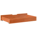 sengeskuffer 2 stk. 90x55x17 cm massivt fyrretræ gyldenbrun