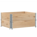 pallerammer 2 stk. 80x60 cm massivt fyrretræ