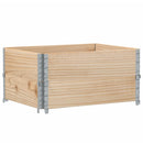 pallerammer 2 stk. 80x60 cm massivt fyrretræ