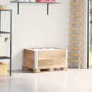 pallerammer 2 stk. 80x60 cm massivt fyrretræ