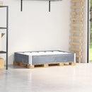 palleramme 120x80 cm massivt fyrretræ grå